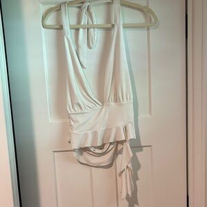💥3 for $12💥 SHEIN White Halter Top